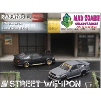 Street Weapon 1/64 Scale - RWB Toyota AE86 Cement Grey - Limited to 499 World Wide