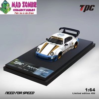 TPC 1/64 Scale - Porsche RWB993 Pearl White Need for Speed - Limited to 499 World Wide 
