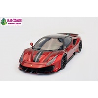 DCM 64 - Ferrari Novitec 488 Pista Candy Red with Carbon Roof