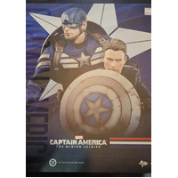 Captain America & Steve Rogers The Winter Soldier 1:6 Scale Hot Toy MMS243