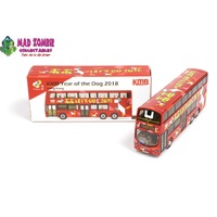 Tiny City HO Scale - KMB Volvo B9TL Wright Year of the Dog 2018 Diecast Bus