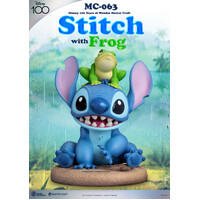 Disney Lilo & Stitch Beast Kingdom Master Craft Statue - Stitch with Frog