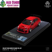 Time Micro 1/64 Scale - Subaru WRX STI Transparent Red 