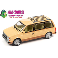 Auto World 1:64 Premium 2023 Release 2B - 1985 Plymouth Voyager (Cream with Tan Lower Sides)