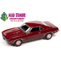 Auto World 1:64 Premium 2023 Release 2B - 1969 Pontiac Firebird (Matador Red)
