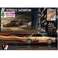 Street Weapon 1/64 Scale - Need for Speed Underground  R34 - Limited to 599 Pieces World Wide