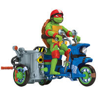 Teenage Mutant Ninja Turtles Movie Vehicle with Figure - Battle Cycle with Raphael