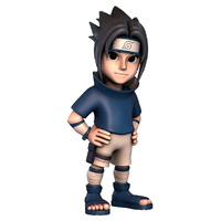 Naruto Minix Collectable Figure - Sasuke