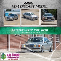 HKM - Mercedes 190E W201 2.5-16 Evo II, Restmod Style Modified Silver