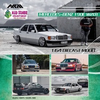 HKM - Mercedes 190E W201 2.5-16 Evo II, Restmod Style Modified White