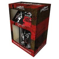 Nightmare on Elm Street - Never Sleep MUG Gift Set - Coffee Mug, Coaster & Keyring