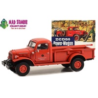 Greenlight 1/64 - Vintage Ad Cars Series 9 - 1945 Dodge Power Wagon “A Self-Propelled Power Plant”