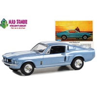 Greenlight 1/64 - Vintage Ad Cars Series 9 - 1967 Shelby GT500 “Order Your Mustang As Hot As You Like…Even Shelby Hot!”