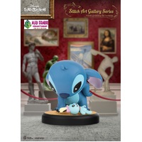 Beast Kingdom Mini Egg Attack Stitch Art Gallery Series Figurine - Stitch Gleaning the Scrump