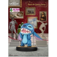 Beast Kingdom Mini Egg Attack Stitch Art Gallery Series Figurine - Stitch's Scream