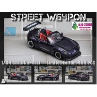 Street Weapon 1/64 Scale - MX-5 Roadster, Pandem Rocket Bunny Modified Midnight Purple - Limited to 499 Pieces World Wide