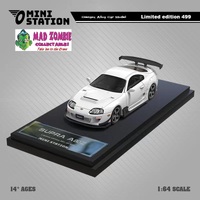 Mini Station 1/64 Scale - Toyota Supra JZA80 White