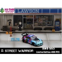 Street Weapon 1/64 Scale - RWB 993 Hoonigan Livery - Limited to 499 Pieces World Wide