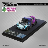 Mini Station 1/64 Scale - Beetle Tagar (Blue Purple) - (Limited to 499 Pieces World Wide)