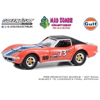 Greenlight 1/64 Gulf Oil Special Edition Series 1 - 1969 Chevrolet Corvette #73