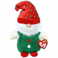 Christmas Beanie Boo - Gnolan - Green Gnome - Regular