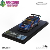 Aurora Model 1/64 Scale - Subaru STI Nurburgring Berlin Challenge Livery - (Limited to 499 Pieces World Wide)