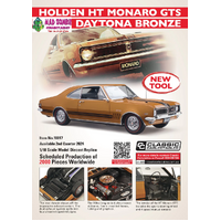 Classic Carlectables 1/18 Scale - Holden HT Monaro GTS 350 Daytona Bronze (Limited to 2000 Pieces World Wide)