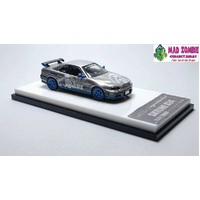 Model Collect 64 1/64 - Skyline 25GT Turbo ER34 White Queen Livery