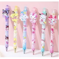 Sanrio Character Gel Pen 0.5 Black - Random Selection