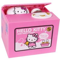 Sanrio Hello Electronic Money Box – With Kitty Paw For Grabbing Coins