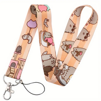 Pusheen Lanyard - Orange