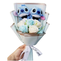 Disney Lilo & Stitch Valentines Plush Bouquet