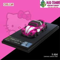 Cool Car 1/64 - RWB Beetle Targa Deep Pink Hello Kitty (Limited to 500 Pieces World Wide)