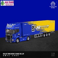 Time Micro 1/64 Scale - Spoon Livery Enclosed Container Transporter