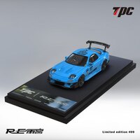 TPC 1/64 Scale - Mazda RX7 FD3S RE Amemiya Blue (Limited to 499 Pieces World Wide)