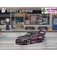 Street Weapon 1/64 Scale - RWB 993 Chameleon High Wing (Limited to 499 Pieces World Wide)