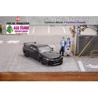 Focal Horizon 1/64  -  Nissan Skyline GTR R33 Carbon Black