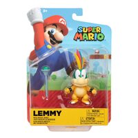 Nintendo Super Mario 4" Action Figure Wave 34 - Lemmy with Magic Wand