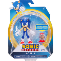 Sonic the Hedgehog 4" Action Figure Wave 14 -  Sonic with Super Ring