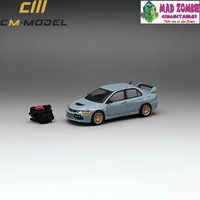 CM Model 1/64 - Mitsubishi Lancer Evolution IX Cement Grey w engine