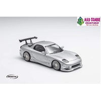 Mortal 1/64 Scale - Veilside Mazda RX7 FD3S Silver