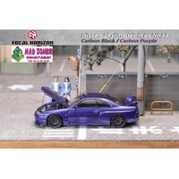 Focal Horizon 1/64  -  Nissan Skyline GTR R33 Carbon Purple