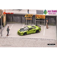 Star Model 1/64 Scale - LB-Works NSX Carbon Hood Transparent Green