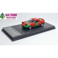 Model Collect 64 1/64 - Eunos Roadster NA6CE Orange Green Racing Livery