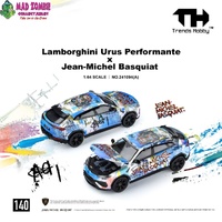 Trend Hobby - Urus Performante x Jean-Michel Basquiat White Livery Blister Card Package + Foil Card  - (PRE-ORDER)