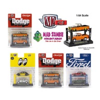 M2 Machines Auto-Lifts 1/64 Scale - Auto-Lift 2 Pack Release 26 Assortment (Set of 3)