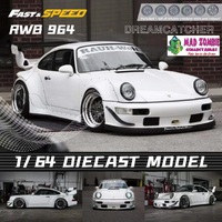 Fast & Speed 1/64 Scale - RWB 964 Dreamcatcher GT Rear Wing White