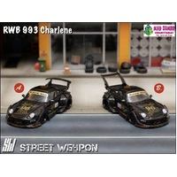 Street Weapon 1/64 Scale - RWB 993 Charlene Ducktail or RWB 993 Charlene High Wing