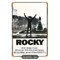 Rocky Tin Sign