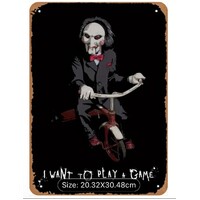 Saw Billy Tin Sign